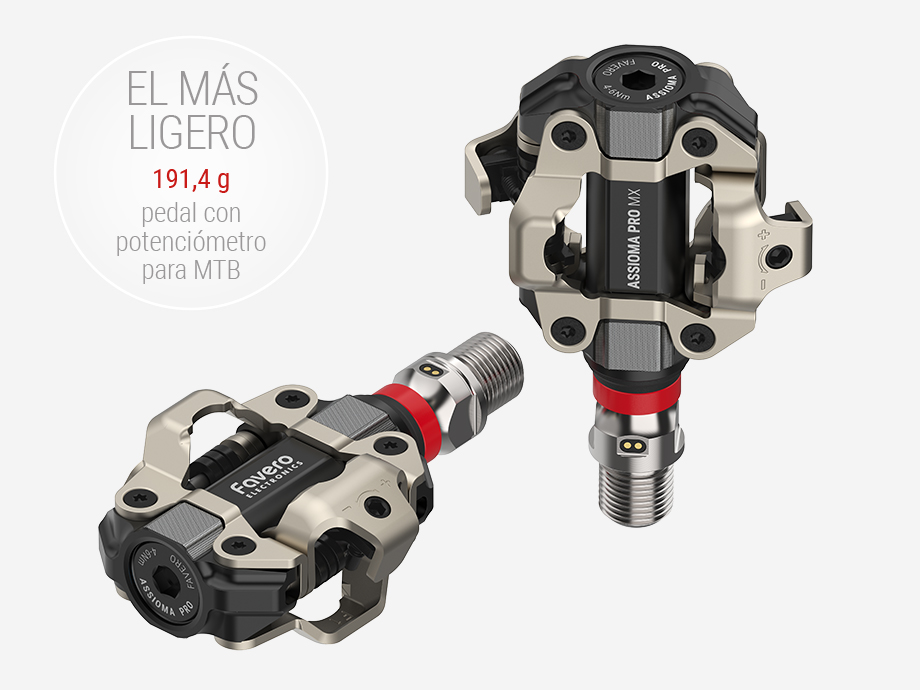 Favero Assioma PRO MX Medidor de Potencia MTB y Gravel